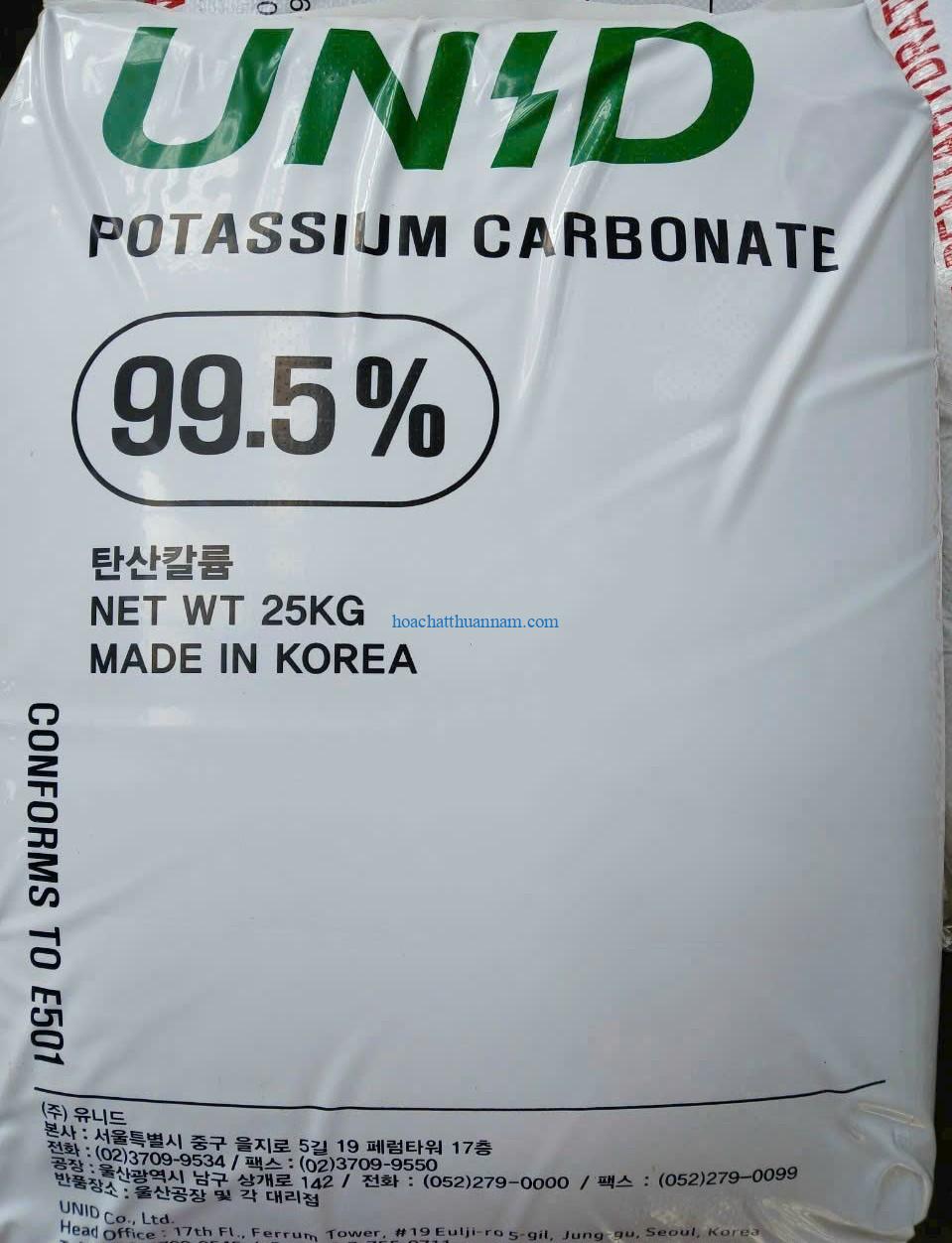 Potassium Carbonate (K2CO3)-KOREA Potassium Carbonate (K2CO3)-KOREA