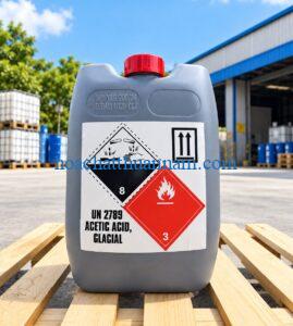 Acetic Acid (CH3COOH)