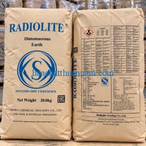 Bột trợ lọc Radiolite R900S bao 20kg