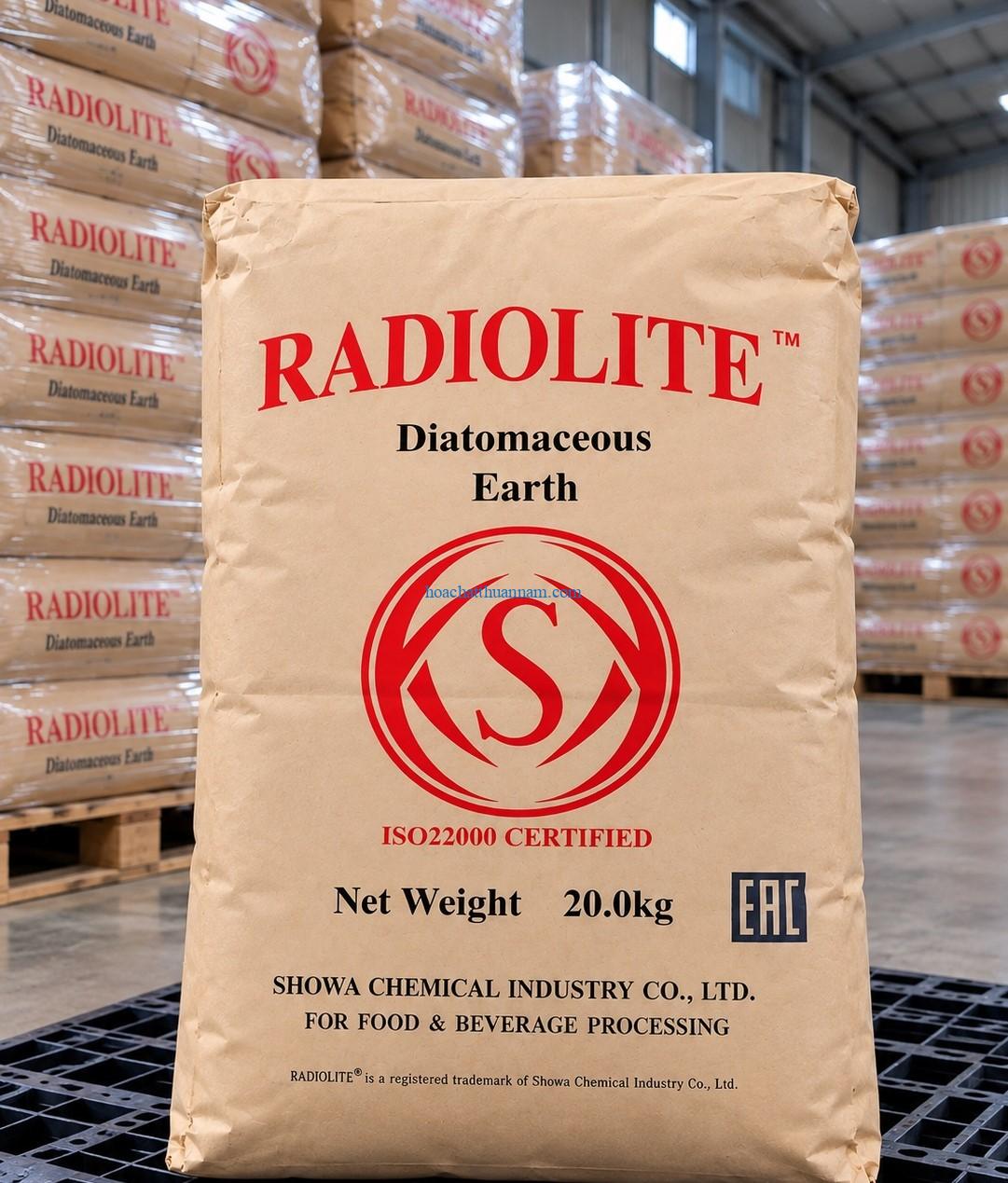bot-tro-loc-radiolite-r300 Bột trợ lọc Radiolite R300 dùng trong lọc bia và đồ uống.